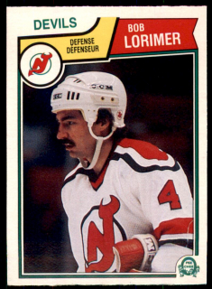 Hokejová karta Bob Lorimer O-Pee-Chee 1983-84 řadová č. 232