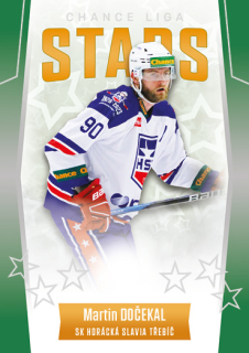 Hokejová karta Martin Dočekal Goal S1 2022-23 Chance liga Stars č. 6