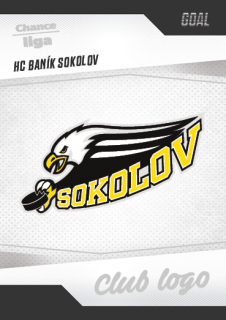 Hokejová karta HC Baník Sokolov Goal S1 2022-23 logo č. 3