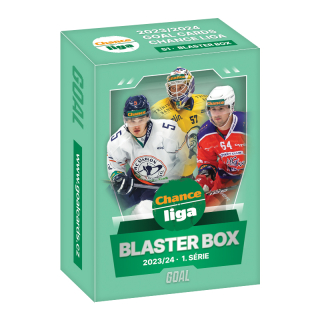 Box hokejových karet Goal Cards Chance Liga 2023-24 Série 1 Blaster Box
