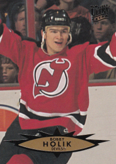 Hokejová karta Bobby Holík Fleer Ultra Extra 1995-96 řadová č. 262