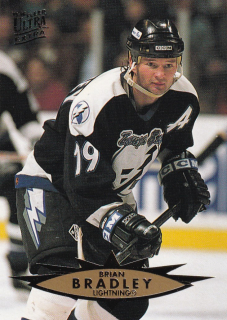 Hokejová karta Brian Bradley Fleer Ultra Extra 1995-96 řadová č. 308