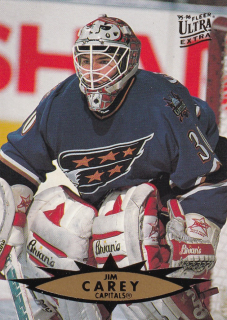 Hokejová karta Jim Carey Fleer Ultra Extra 1995-96 řadová č. 320