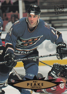 Hokejová karta Pat Peake Fleer Ultra Extra 1995-96 řadová č. 325