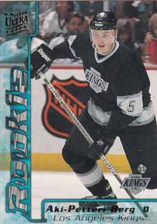 Hokejová karta Aki-Petteri Berg Fleer Ultra Extra 1995-96 Rookie č. 330
