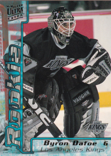 Hokejová karta Byron Dafoe Fleer Ultra Extra 1995-96 Rookie č. 334
