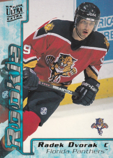 Hokejová karta Radek Dvořák Fleer Ultra Extra 1995-96 Rookie č. 338