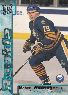 Hokejová karta Brian Holzinger Fleer Ultra Extra 1995-96 Rookie č. 341