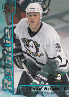 Hokejová karta Chad Kilger Fleer Ultra Extra 1995-96 Rookie č. 343