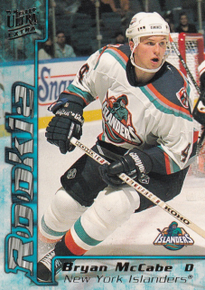 Hokejová karta Bryan McCabe Fleer Ultra Extra 1995-96 Rookie č. 348
