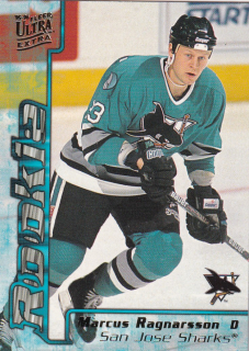 Hokejová karta Marcus Ragnarsson Fleer Ultra Extra 1995-96 Rookie č. 353