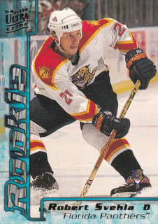 Hokejová karta Robert Švehla Fleer Ultra Extra 1995-96 Rookie č. 358