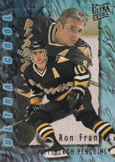 Hokejová karta Ron Francis Fleer Ultra Extra 1995-96 Ultra Cool č. 384