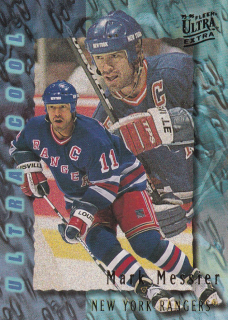 Hokejová karta Mark Messier Fleer Ultra Extra 1995-96 Ultra Cool č. 393