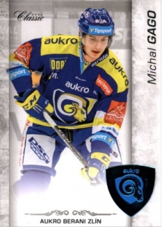 Hokejová karta MIchal Gago OFS 17/18 S.II. Blue