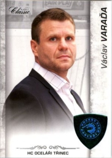 Hokejová karta Václav Varaďa OFS 17/18 S.II. Blue