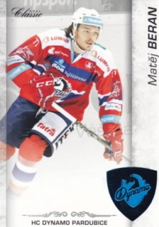 Hokejová karta Matěj Beran OFS 17/18 S.II. Blue