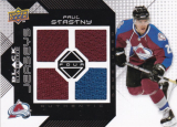 Hokejová karta Paul Stastny Black Diamond 08-09 Four Jersey č. BDJ-PS