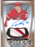 Hokejová karta Christoffer Ehm The Cup 2018-19 Rookie auto Gold /24 č. 143