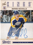 Hokejová karta Bernie Nicholls Panini Classics Signatures 2012-13 Auto č. 74