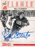 Hokejová karta Bill Clement Panini Classics Signatures 2012-13 Auto č. 123