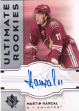 Hokejová karta Martin Hanzal UD Ultimate 2007-09 Auto Rookie /399 č. 134