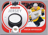 Hokejová karta Viktor Arvidsson UD S1 2021-22 UD Game Jersey č. GJ-AR