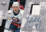 Hokejová karta Tim Connolly Upper Deck 1999-00 Game-Used Jersey Auto č. H-TC