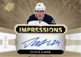 hokejová karta Patrik Laine SPx 2017-18 Impressions Autographs č. IA-PL (Tier 2)