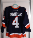 Hraný originální dres NHL Roman Hamrlík Game Worn Jersey 2003-04 SET 3