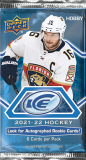Balíček hokejových karet UD ICE 2021-22 Hobby