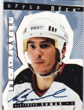 Hokejová karta Alexander Semak UD Be A Player 1994-95 AUTOGRAPH 