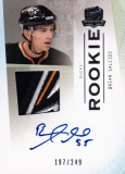 Hokejová karta Brian Salcido 2009-10 UD The Cup Rookie Auto Patch /249 3cls