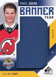 Hokejová karta Pavel Zacha 2016-17 SP Game Used Banner Year Draft BD15-PZ