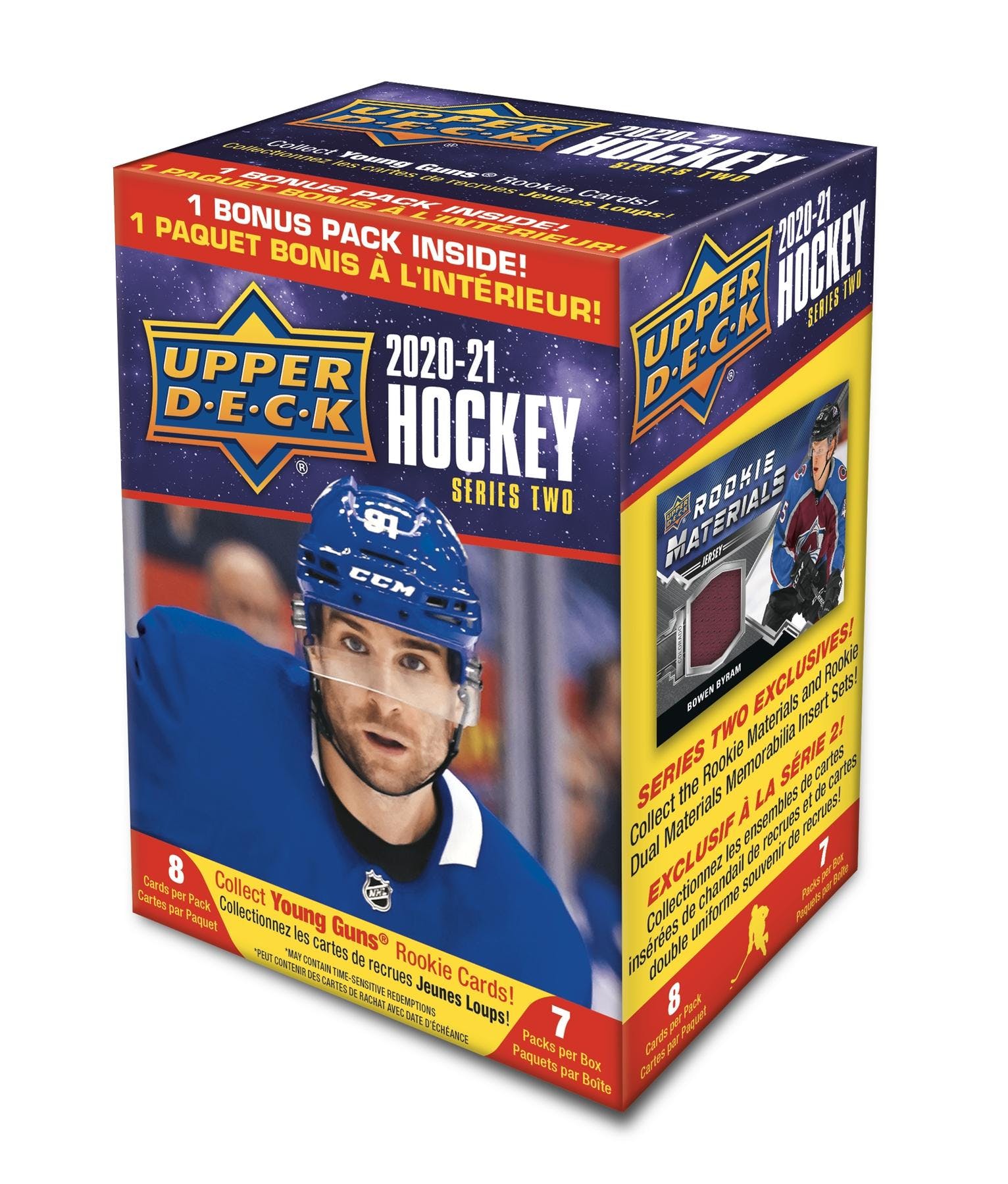 Box hokejových karet UD 2020-21 UD Series 2 Blaster Box