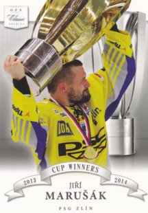 Hokejová karta Jiří Marušák OFS 14-15 S.I. Cup Winners