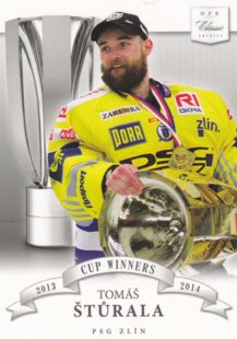 Hokejová karta Tomáš Štůrala OFS 14-15 S.I. Cup Winners