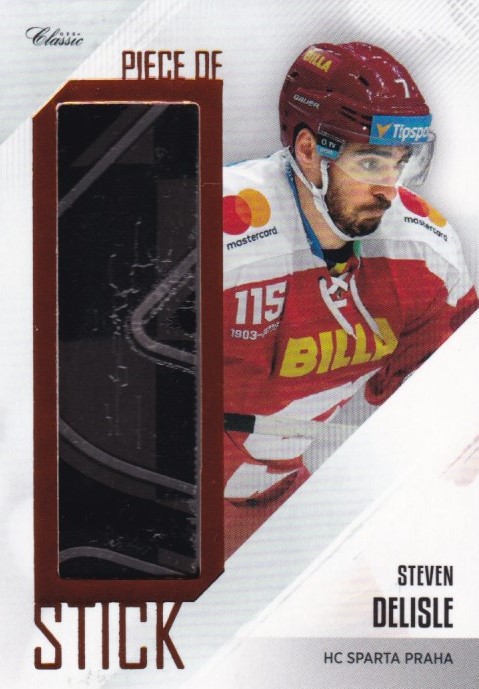 Steven Delisle OFS 2019-20 Série 1 Piece Of Stick /30