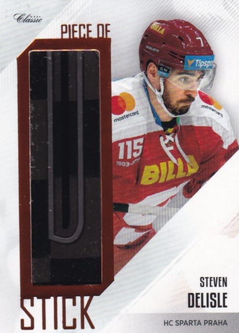 Steven Delisle OFS 2019-20 Série 1 Piece Of Stick /30
