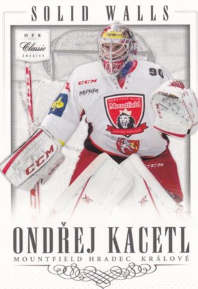 Hokejová karta Ondřej Kacetl OFS 14-15 S.I. Solid Walls