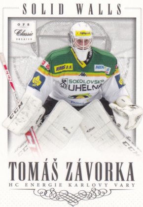 Hokejová karta Tomáš Závorka OFS 14-15 S.I. Solid Walls