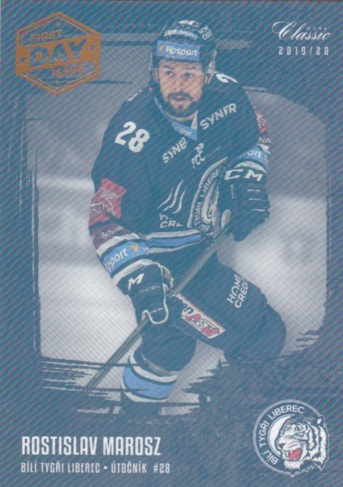 Hokejová karta Rostislav Marosz OFS 2019-20 Série 1 First Day Issue