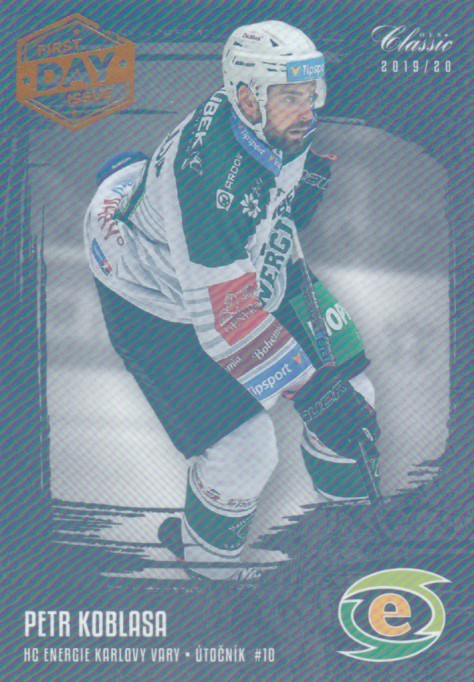 Hokejová karta Petr Koblasa OFS 2019-20 Série 1 First Day Issue