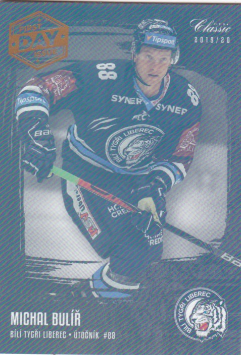Hokejová karta Michal Bulíř OFS 2019-20 Série 1 First Day Issue