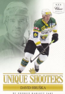 Hokejová karta David Hruška OFS 14-15 S.I. Unique Shooters