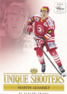 Hokejová karta Martin Adamský OFS 14-15 S.I. Unique Shooters