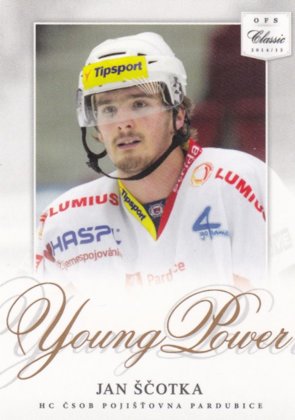 Hokejová karta Jan Ščotka OFS 14-15 S.I. Young Power
