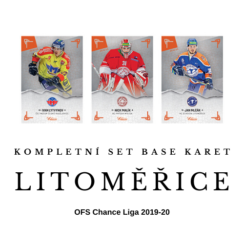Týmový komplet BASE karet OFS 2019-20 Chance Liga Litoměřice
