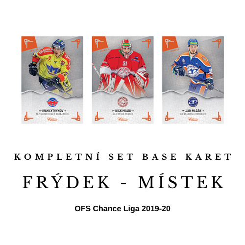 Týmový komplet BASE karet OFS 2019-20 Chance Liga Frýdek-Místek