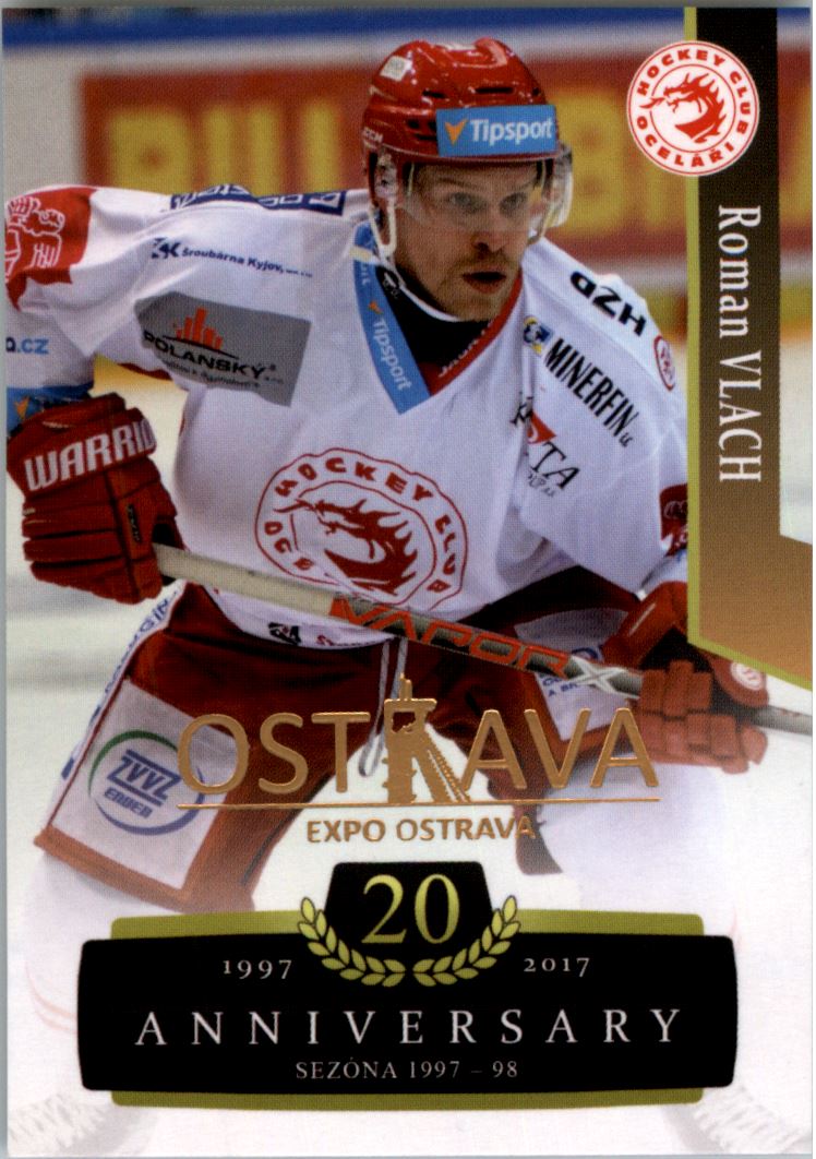 Hokejová karta Roman Vlach OFS 17-18 Série 2 Retro Ostrava Expo
